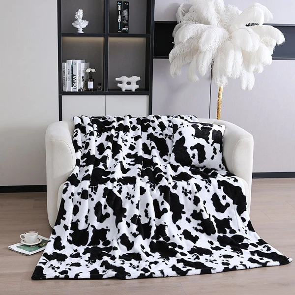 Cow Throw Blanket