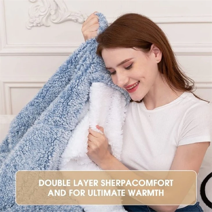 Customized Hoodie Blanket Sherpa