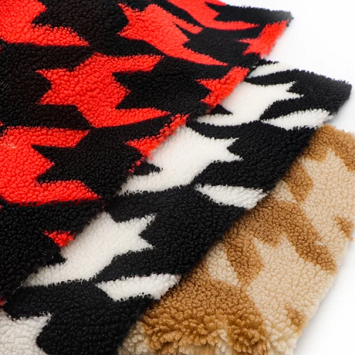 Țesătură Jacquard Sherpa Fleece