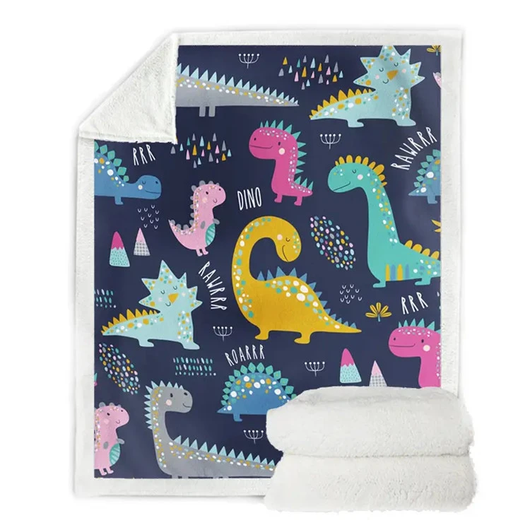 Tema de aruncare a animalelor Sherpa Blaneket