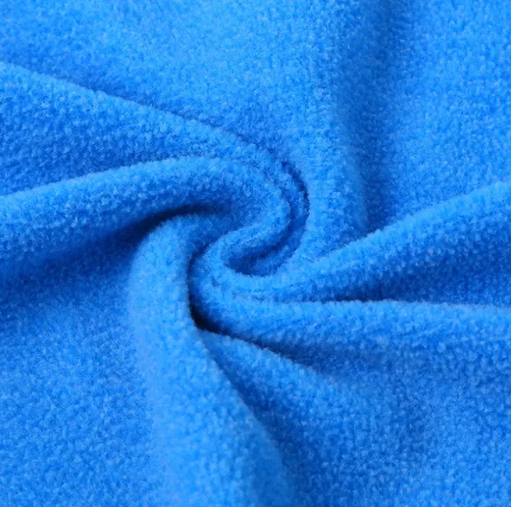 Sherpa Boucle Fleece Fabric Perie cu două laturi
