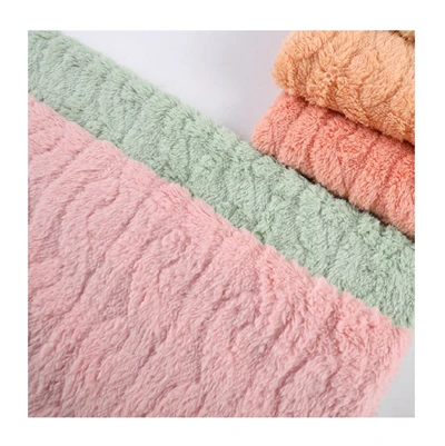 100% tricot Sherpa Fleece Fabric