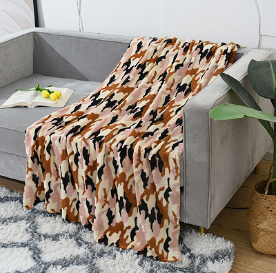 Țesătură de flanel de camuflaj 100% poliester