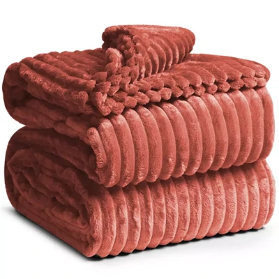 Pătură cu dungi cu design modern