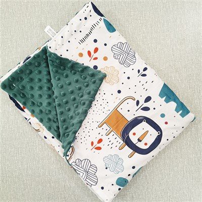 Pături pentru copii cu imprimeu animal