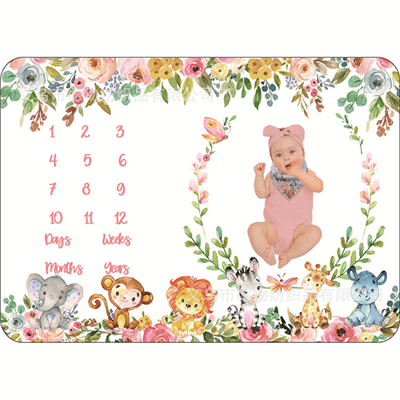 Set cadou pentru pătură pentru copii Milestone