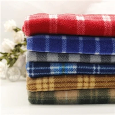 Țesătură Polar Fleece cu pensulă dublă cu imprimeu