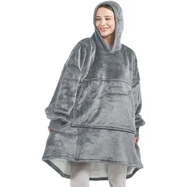 Pătură cu glugă Sherpa