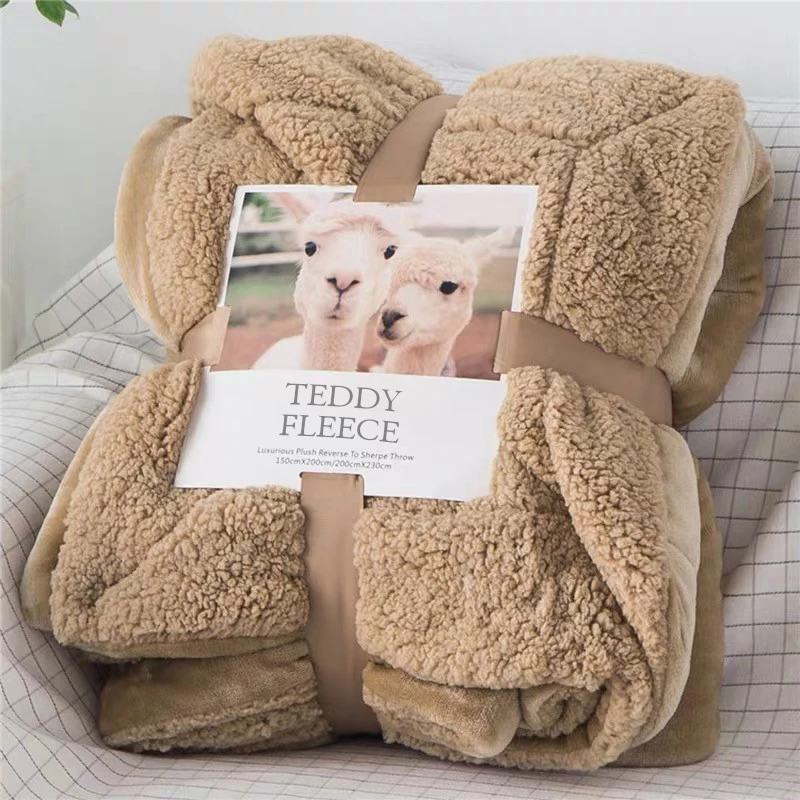 Pătură Sherpa Teddy Bear