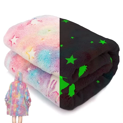 Glow in The Dark Sherpa Hanorac