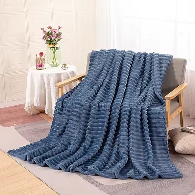 Jacquard Coral Blanket
